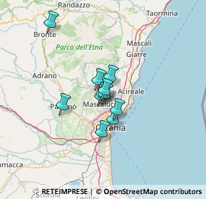 Mappa Via Mimosa, 95030 Tremestieri Etneo CT, Italia (8.63909)