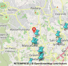 Mappa Via Mimosa, 95030 Tremestieri Etneo CT, Italia (2.85182)