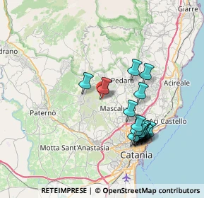 Mappa Via Lazio, 95030 Mascalucia CT, Italia (8.3015)