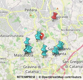 Mappa Via Cardinale Dusmet, 95030 Tremestieri Etneo CT, Italia (1.87643)