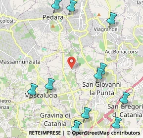 Mappa Via Cardinale Dusmet, 95030 Tremestieri Etneo CT, Italia (3.275)