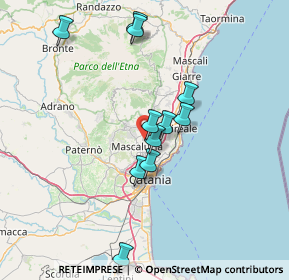 Mappa Via Cardinale Dusmet, 95030 Tremestieri Etneo CT, Italia (14.55545)