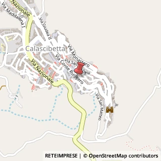 Mappa Via conte ruggero 19, 94010 Calascibetta, Enna (Sicilia)
