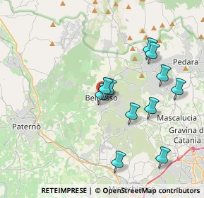 Mappa Via II Retta di Levante, 95032 Belpasso CT, Italia (4.01091)