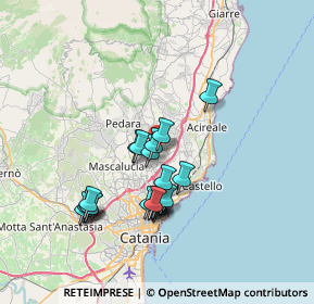 Mappa Montello, 95037 San Giovanni La Punta CT, Italia (6.935)