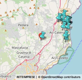 Mappa Montello, 95037 San Giovanni La Punta CT, Italia (5.41467)