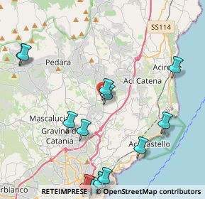 Mappa Montello, 95037 San Giovanni La Punta CT, Italia (5.93714)