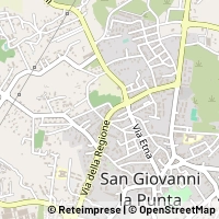 Peta San Giovanni la Punta