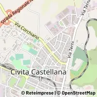 Hartă Civita Castellana