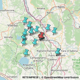 Mappa Via Martiri di Cefalonia, 01033 Civita Castellana VT, Italia (11.6255)