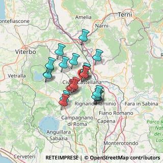 Mappa Via Martiri di Cefalonia, 01033 Civita Castellana VT, Italia (10.251)