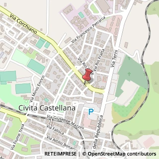 Mappa Via Papa Giovanni XXIII, 27, 01033 Civita Castellana, Viterbo (Lazio)