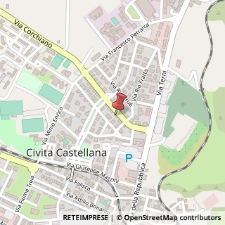 Mappa Via Papa Giovanni XXIII, 37, 01033 Civita Castellana, Viterbo (Lazio)