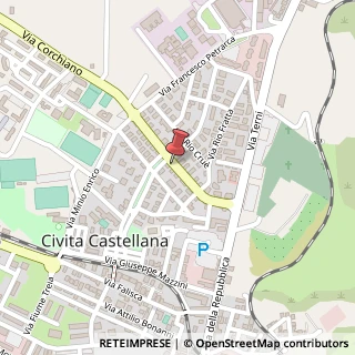 Mappa Via Papa Giovanni XXIII, 59, 01033 Civita Castellana, Viterbo (Lazio)