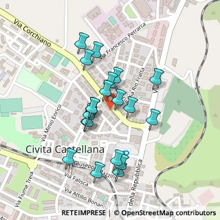 Mappa Via Papa Giovanni XXIII, 01033 Civita Castellana VT, Italia (0.211)