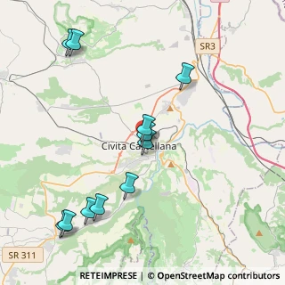 Mappa Via Papa Giovanni XXIII, 01033 Civita Castellana VT, Italia (4.72273)