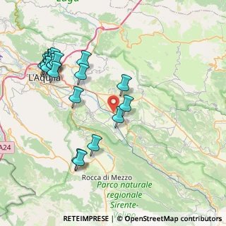 Mappa SS261, 67026 Poggio Picenze AQ, Italia (9.638)