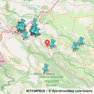 Mappa SS261, 67026 Poggio Picenze AQ, Italia (9.416)