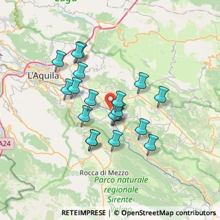 Mappa SS261, 67026 Poggio Picenze AQ, Italia (6.35316)