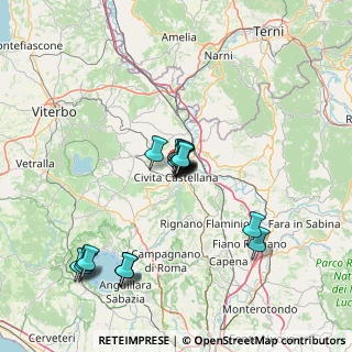 Mappa Via Alcide De Gasperi, 01033 Civita Castellana VT, Italia (13.75556)