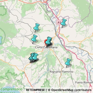Mappa Via Alcide De Gasperi, 01033 Civita Castellana VT, Italia (6.38125)