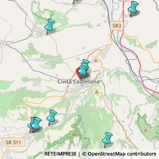 Mappa Via Alcide De Gasperi, 01033 Civita Castellana VT, Italia (6.08833)
