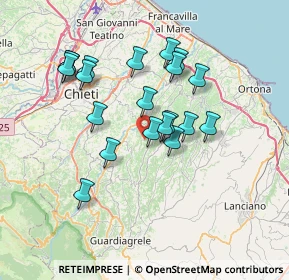 Mappa Via Turri, 66010 Ari CH, Italia (6.683)