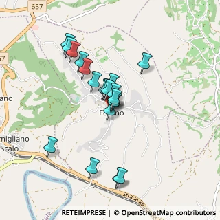 Mappa Via Camillo Benso Conte di Cavour, 02044 Forano RI, Italia (0.7655)