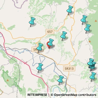 Mappa Via Camillo Benso Conte di Cavour, 02044 Forano RI, Italia (6.27929)