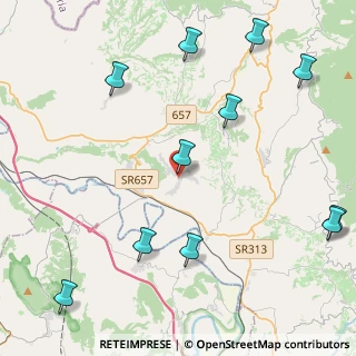 Mappa Via Camillo Benso Conte di Cavour, 02044 Forano RI, Italia (5.88273)