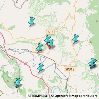 Mappa Via Camillo Benso Conte di Cavour, 02044 Forano RI, Italia (5.83167)