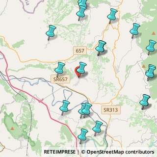 Mappa Via Camillo Benso Conte di Cavour, 02044 Forano RI, Italia (6.0645)