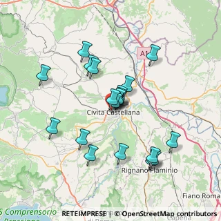 Mappa Via Catalano, 01033 Civita Castellana VT, Italia (6.8145)