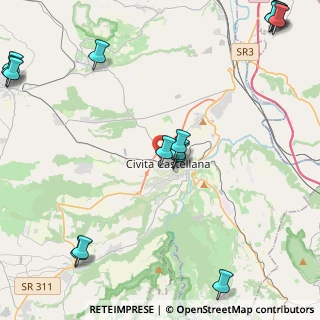 Mappa Via Catalano, 01033 Civita Castellana VT, Italia (6.68267)