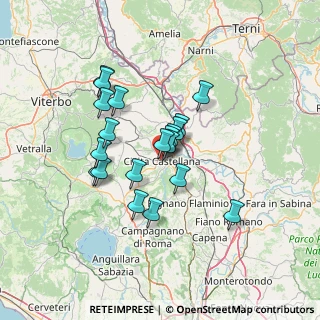 Mappa Via Catalano, 01033 Civita Castellana VT, Italia (11.3695)