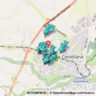 Mappa Via Catalano, 01033 Civita Castellana VT, Italia (0.29655)