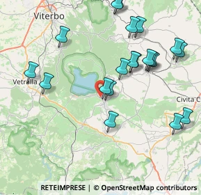 Mappa Via delle Cartiere, 01037 Ronciglione VT, Italia (9.2495)