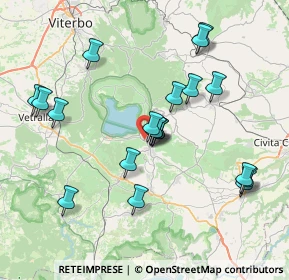 Mappa Via delle Cartiere, 01037 Ronciglione VT, Italia (7.839)