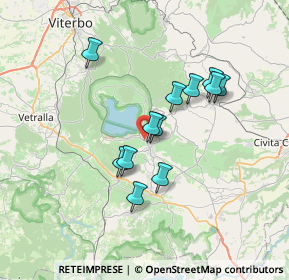 Mappa Via delle Cartiere, 01037 Ronciglione VT, Italia (6.06167)