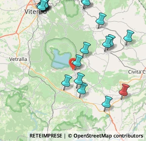 Mappa Via delle Cartiere, 01037 Ronciglione VT, Italia (10.8255)