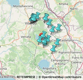 Mappa Via delle Cartiere, 01037 Ronciglione VT, Italia (11.5805)