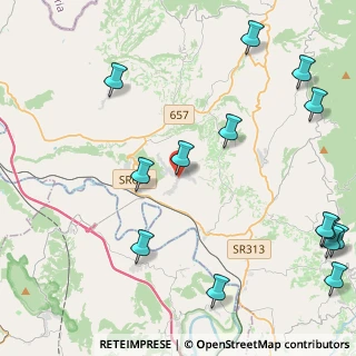 Mappa Via degli Orti, 02044 Forano RI, Italia (6.24857)