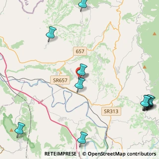 Mappa Via degli Orti, 02044 Forano RI, Italia (6.79)
