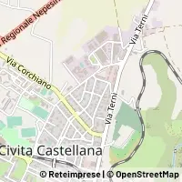 Kaart Civita Castellana