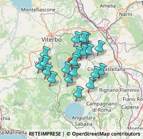 Mappa Via Guglielmo Marconi, 01037 Ronciglione VT, Italia (10.1745)