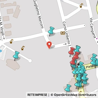 Mappa Via Guglielmo Marconi, 01037 Ronciglione VT, Italia (0.09615)