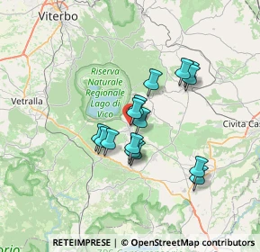 Mappa Via Guglielmo Marconi, 01037 Ronciglione VT, Italia (5.56867)