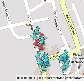 Mappa Via Campana, 01037 Ronciglione VT, Italia (0.06071)