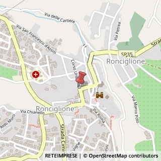 Mappa Corso Umberto I, 43, 01037 Ronciglione, Viterbo (Lazio)