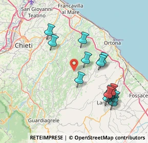 Mappa 66010 Canosa Sannita CH, Italia (8.03)